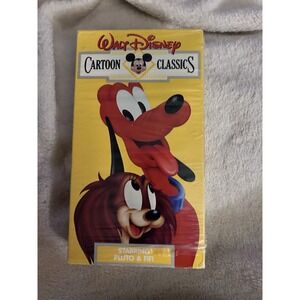 Walt Disney Cartoon Classics - V.‎ 10 - Starring Pluto  Fifi (VHS, 1991)